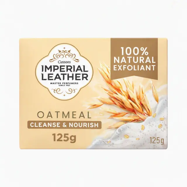 Imperial Leather Oatmeal Bar Soap 125G